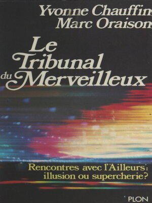 cover image of Le tribunal du merveilleux